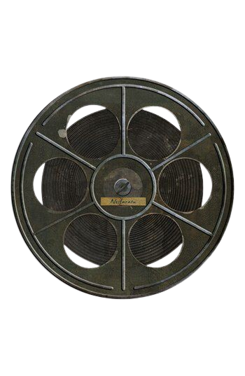 Spinning Vintage Film Reel